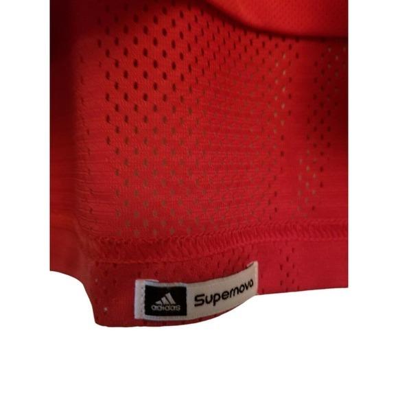 ADIDAS‎ Men's Formotion Red Black Long Sleeve Shirt Medium - Picture 8 of 10